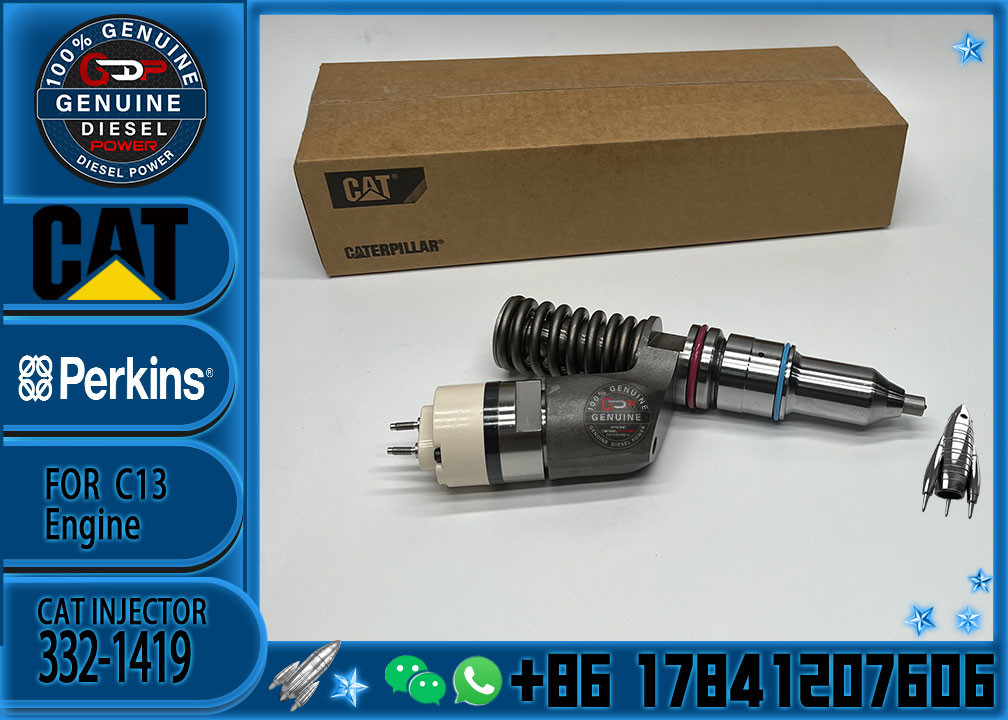 Excavator Injector 3321419 332-1419 10R-1258 For C13 Engine Parts Diesel Nozzle Assembly