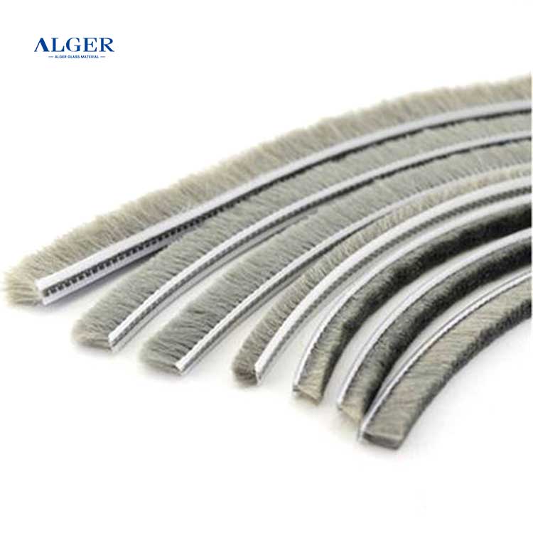 ABM High-Sealing Finned Weather Strip Door Corner Weather Stripping Seal Strip for Door/Window Gap