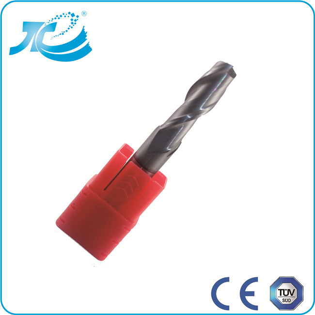 Solid Carbide Cutting Tool Flat End Mills For Stainless Steel TialN / TiCN Coating