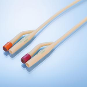China Disposable Latex Foley Catheter Fr22 With 100% Silicone Coating wholesale
