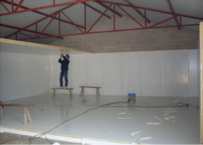 Air / Water Cooling Commercial Cold Storage Room Metal Panel W800mm * H1800mm Door
