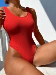 Nylon Spandex Ladies One Piece Swimsuit 90-95 Cm Hip