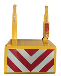 China RAL1023 Movable Truck Mounted Attenuator wholesale