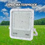 CE Certified Outdoor LED Floodlights 3000K-6000K Color Temperature 265V