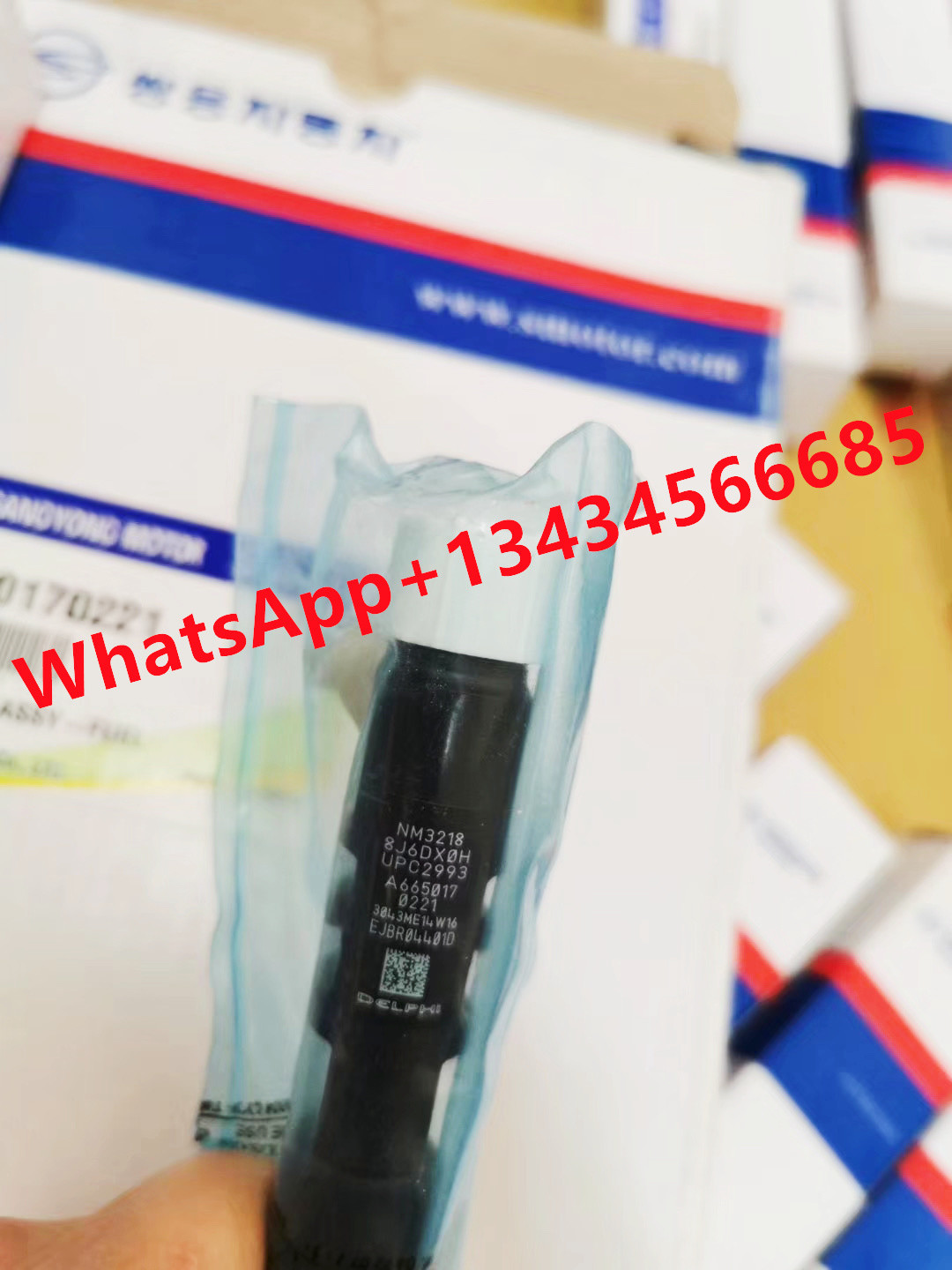 Genuine Original Common Rail Injector A6650170221 EJBR04401D R04401D For Rexton