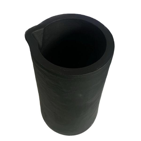 Durable Round Metal Copper Melting Crucible Temperature Resistance Heat