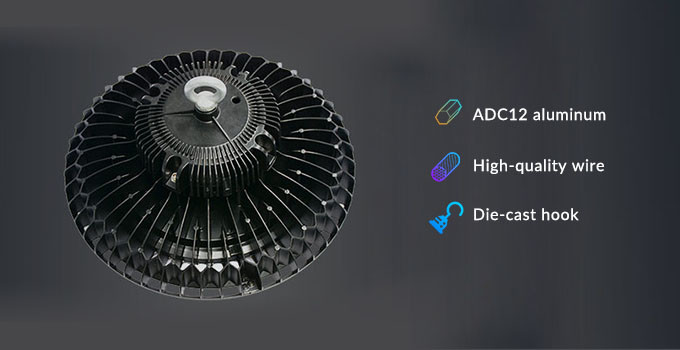 IP65 Waterproof Industrial LED High Bay Lights 200W High Bay Led For Transport Hubs