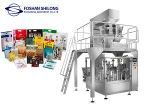 China Candy Banana Chips Zip Lock Premade Bag Packaging Machine For Snack Grain Cat Food wholesale