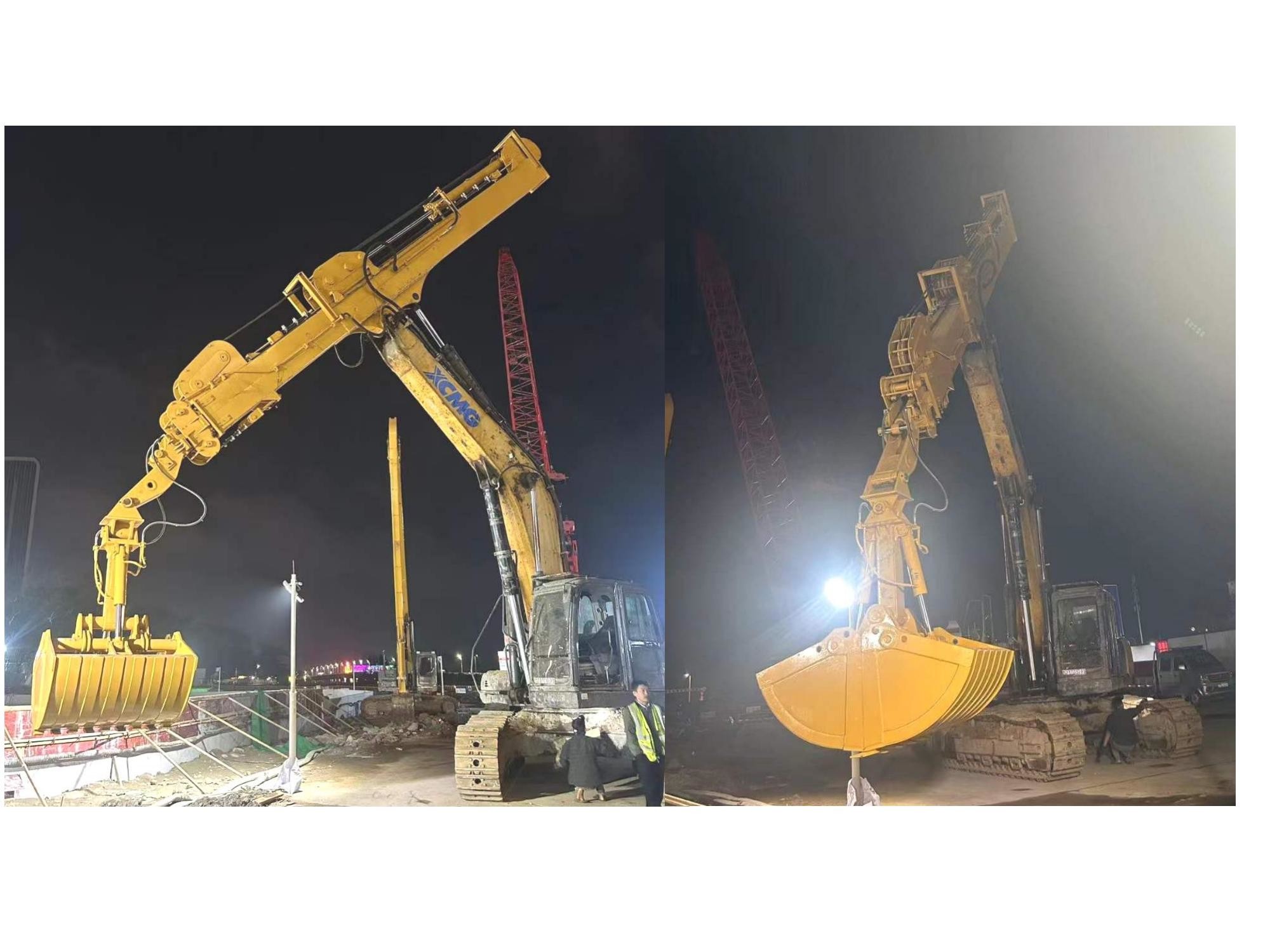 Excavator Telescopic Arm Material BS900E Wire Rope Muti Strand For Attachments