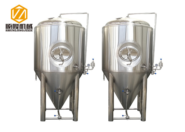 Pu Insulation Commercial Beer Making Equipment Stainless Steel Vessels