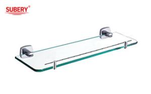 China ODM Bathroom Accessories OEM Glass Shelf Holder Wall Mounted wholesale