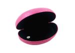 Printed Logo Custom Sunglasses Case PU Eyeglasses Carrying Case