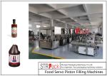 Lobe Pumps Automatic Liquid Filling Machine For Chunk Paste