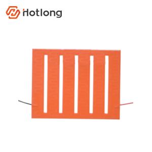 China Orange Drum Silicone Rubber Heating Pad For Oil / Water Heating wholesale