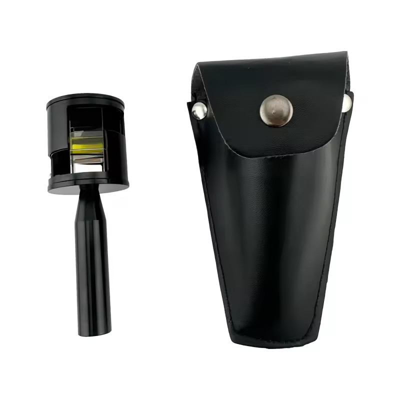 Optical Square Double Optical Right Angle Prism for Leca Total Station Surveying Instrument Convenient Bag Included