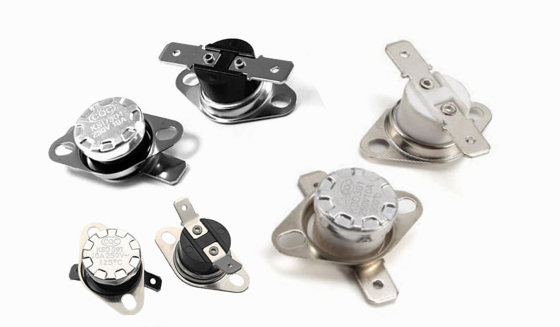 KSD301 250V 10A/16A/20A Temperature Control Switch Normally Closed/Normally Open 80 Degrees