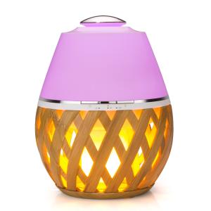 China Flame Lamp Portable Ceramic Ultrasonic Essential Oil Diffuser wholesale