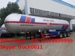 factory bottom price China new biggest 61,900Liters lpg gas tank semitrailer,