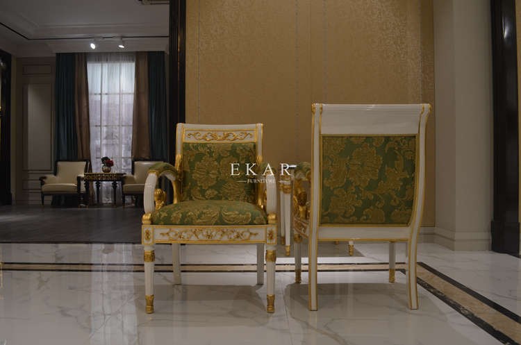 Modern Vintage Wooden Living Room Decorative Wholesale Upholstery Armchair
