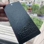 Silver Black Powder Coating Electrostatic Spray Hammer Texture Powder Coating