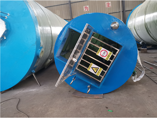 Customized Submersible Prefabricated Pump Station For Wastewater Treatment