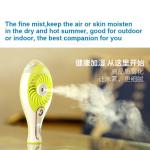 Novelty giftsHandheld mist cooling air fan portable mist mini fan