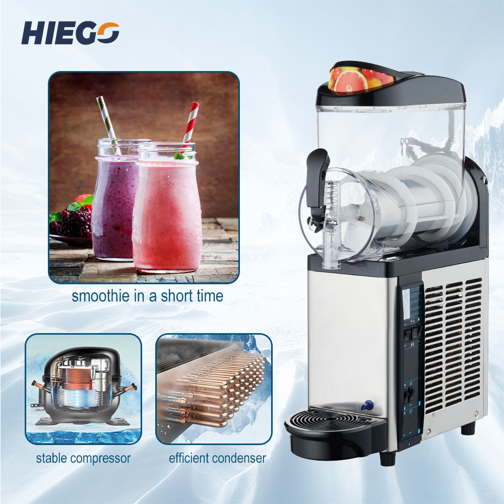 Commercial Slush Machine Treble 12l 24l Frozen Margarita Machine Slushie Puppy