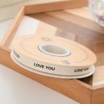 13mm Wholesale Logo Cotton Ribbon Literary Style Flower Packaging Gift Box