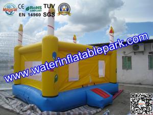 China Kids Inflatable Bouncy Castle Rental , Birthday Jumping Castle wholesale