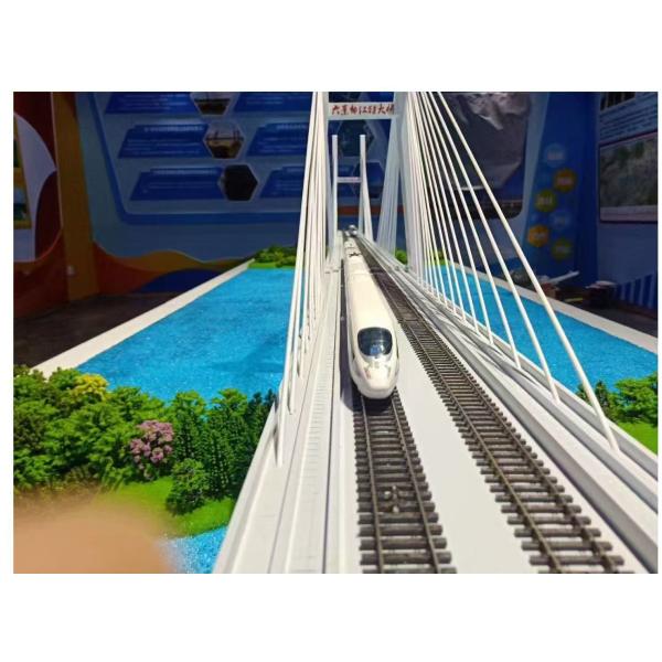 Elevated Bridge Scale Model 1:50 1:100 1:500 Bridge Building Model