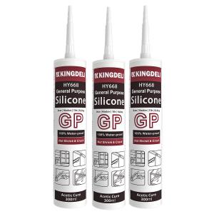 China Glass Glue Waterproof Building Tube Silicone Sealant One Component on sale