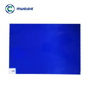 China 18x36 Inch Cleanroom Sticky Mat Dust Removal Cleanroom Tacky Mats For Cleanroom Floor wholesale