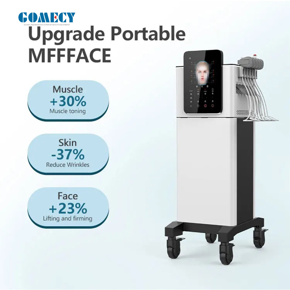 2024 EMS Increase Muscle Tension RF Firm Skin EMS RF Face electric muscle stimulation face beautylift Device