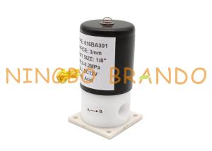 China PTFE Solenoid Operated Isolation Valve For Clinical Diagnostic Analyzer wholesale