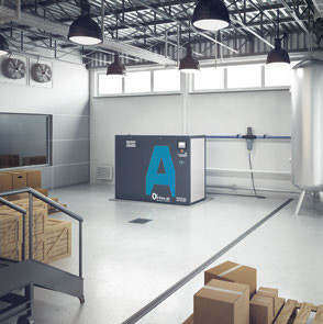 P High Pressure Reciprocating Piston Atlas Screw Air Compressor 42bar Pressure