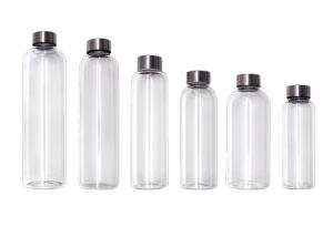 China Reusable 250ml Unbreakable Glass Water Bottle Eco - Friendly For Hot Water wholesale