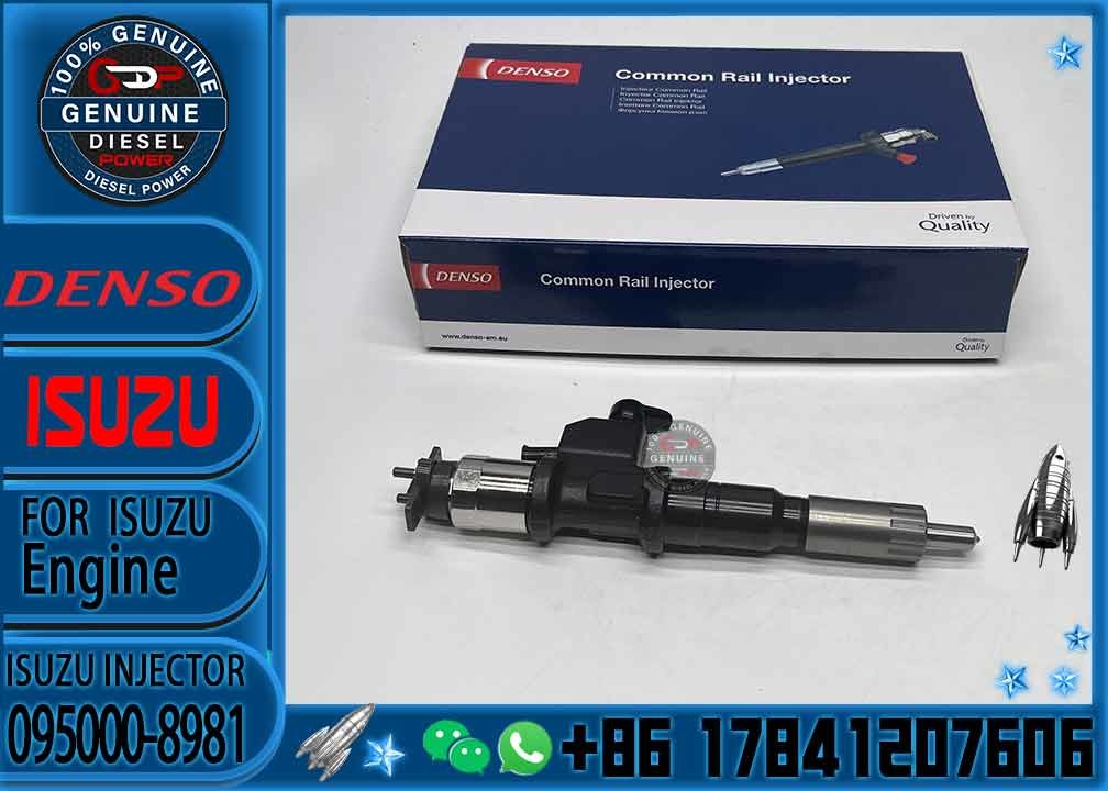 Common Rail Injector High Quality fuel injector 095000-8980 095000-8981 095000-8982 8-98167556-2 for ISUZU 6WG1 Engine