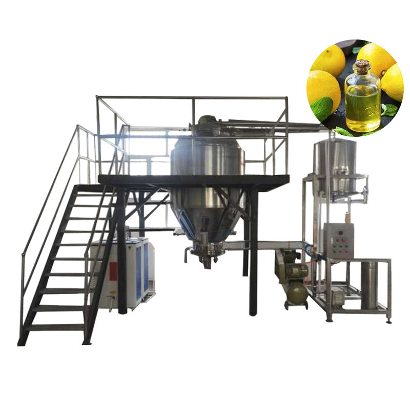 PLC Controlled Water Cooled Plant Extraction Machine With Multi Solvent Capability and Manual Override