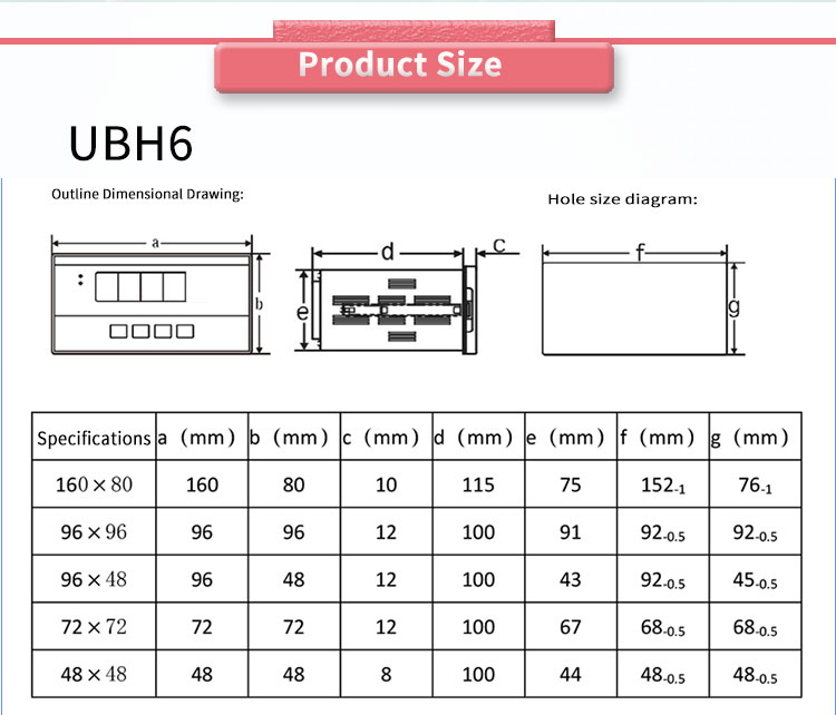 Flexible Setting Single Channel Thermal Instrument with Universal Display Input Signal