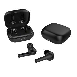 China Black Bluetooth 5.0 Headphones PAU1623 Wireless TWS Earphone 40mAh wholesale