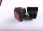 Button Waterproof Momentary Rocker Switch , Miniature Rocker Switch 32x25mm