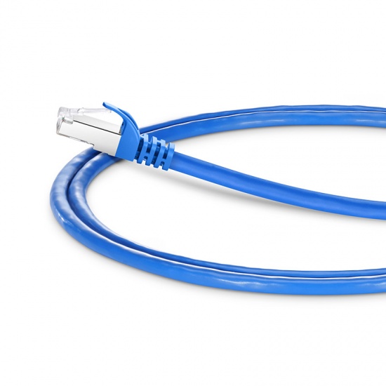 Shielded UTP Network Cable Patch Cord with Drain Wire 1/0.5bc and PVC Cover Material