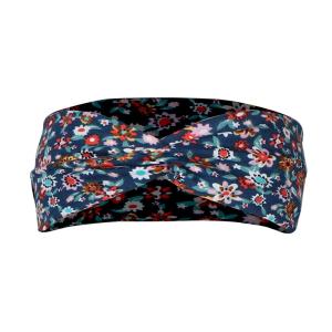China 100% cotton Women Head Scarves Floral Elastic Headband for Running wholesale