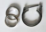 Custom V Band 3 Inch Exhaust Clamp Flange Heavy Duty Tube Clamp Iso Certified