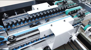 Digital Folder Gluer Machine Wire Touching Pasting Carton Gluing Machine