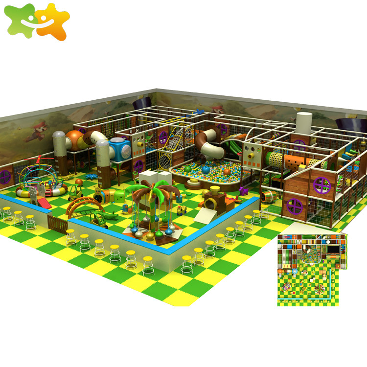 Indoor Baby Play Set Plastic Slide Swing Center Equipment Kids Toys Playground