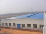Low cost steel structure warehouses with middle column design
