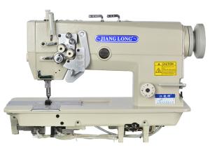 China Leather 2000RPM DP×5 Lockstitch Double Needle Sewing Machine wholesale