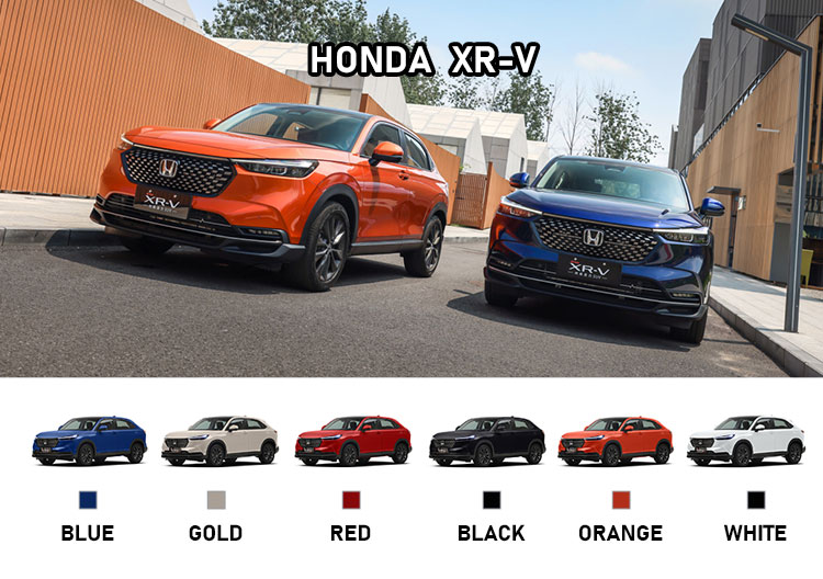Multifunction Gasoline Car Honda ZR-V 4650*1850*1715mm Dimensions and Electric Steering