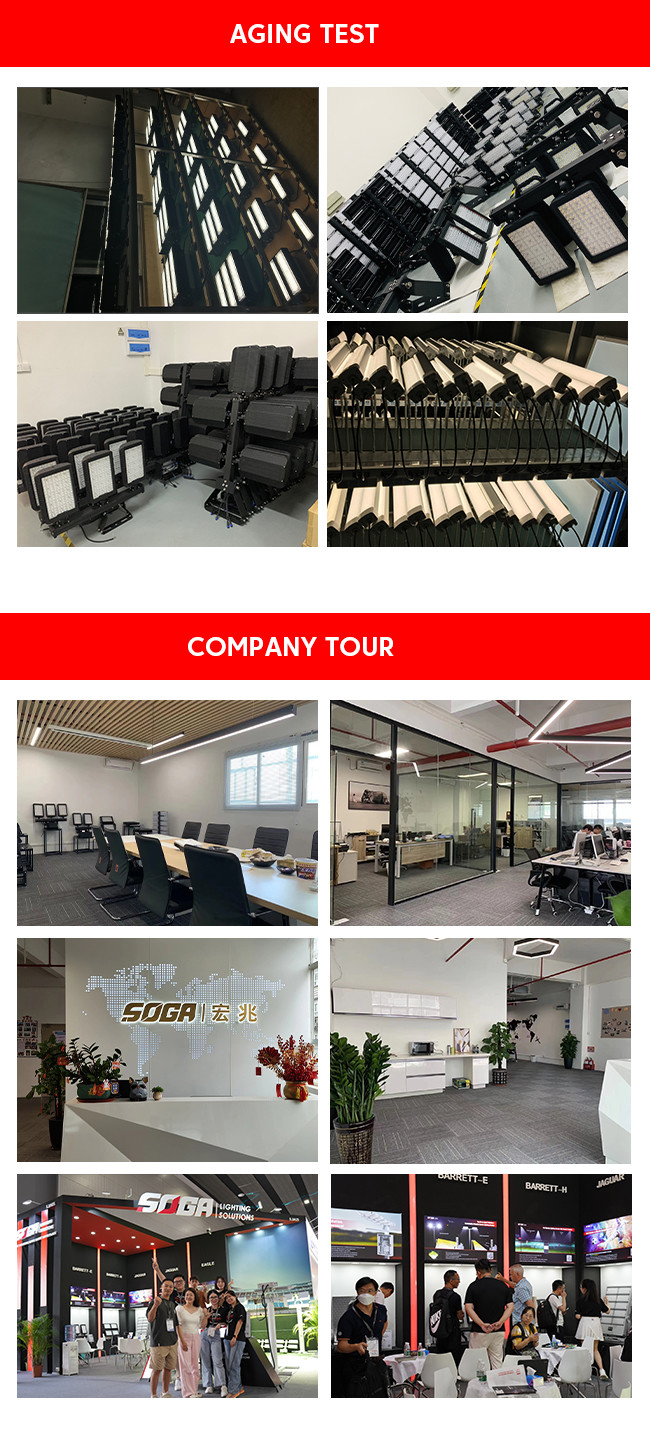 High-Performance CRI Ra 80 Outdoor LED Stadium Lights For Professional Illumination